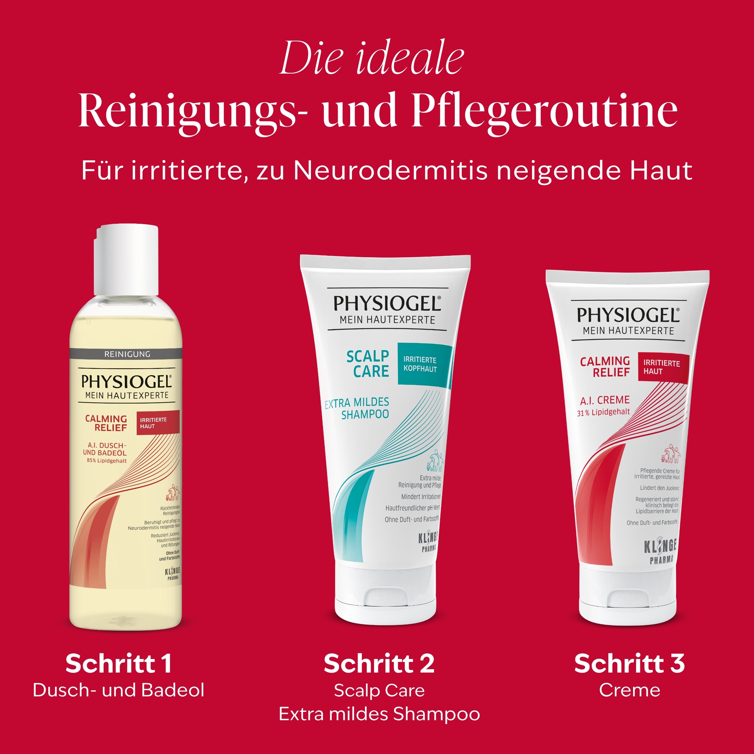 Calming Relief A.I. Dusch- und Badeöl