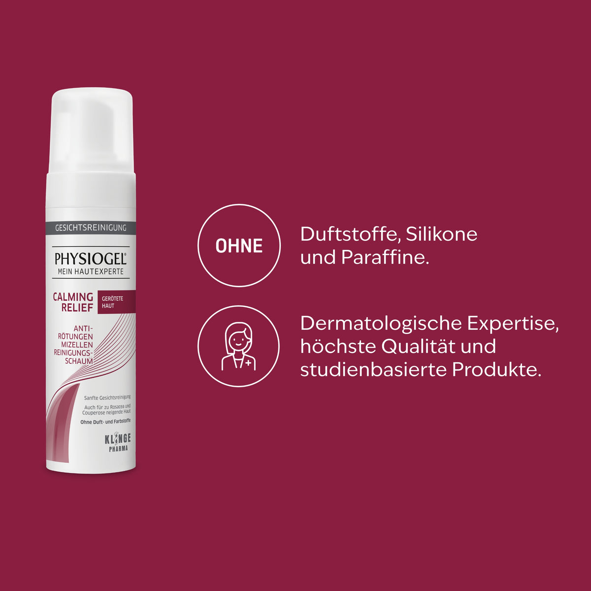 Calming Relief Anti-Rötungen Mizellen Reinigungsschaum